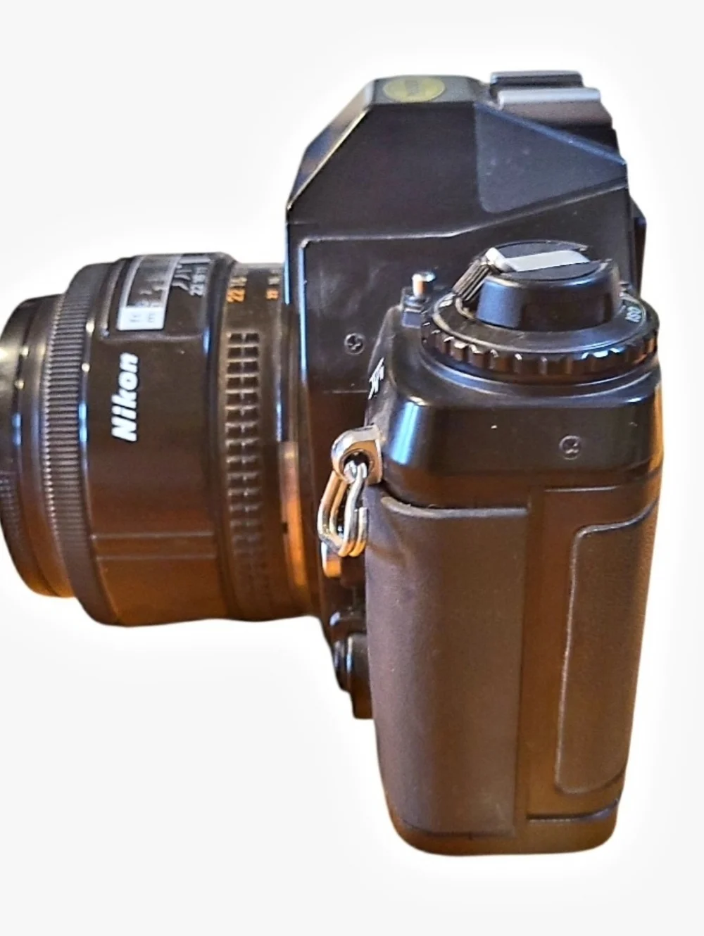 Nikon N2020 AF Film CAMERA, LEATHER CASE + HAZE LENS
